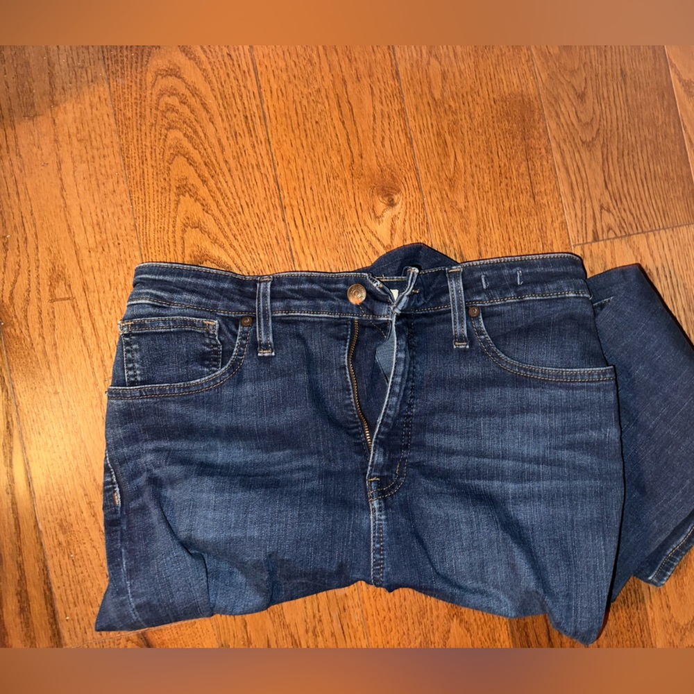 Curvy Skinny High Rise Madewell Jeans